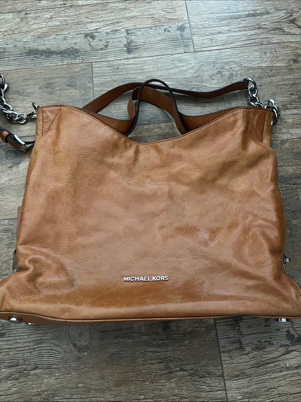 Leather Micheal Kors Tote Bag